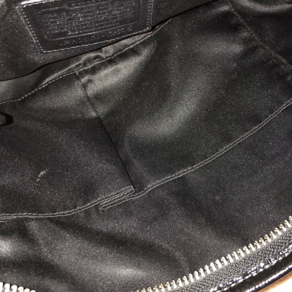 Authentic Black Coach Hobo Shoulder Bag - Picture 5 of 6